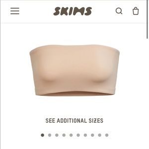 SKIMS FITS EVERYBODY BANDEAU BRA